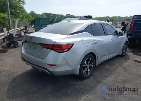 2021 Nissan Sentra Sv Xtronic Cvt from USA, damaged, VIN 3N1AB8CV9MY217663